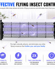 Mosquito zapper lantern outdoor bug killer