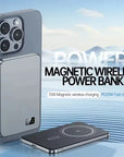 MagSafe magnetic power bank fast charging