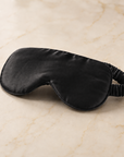 Opal black mulberry silk sleep mask — First Semester Survival university care package