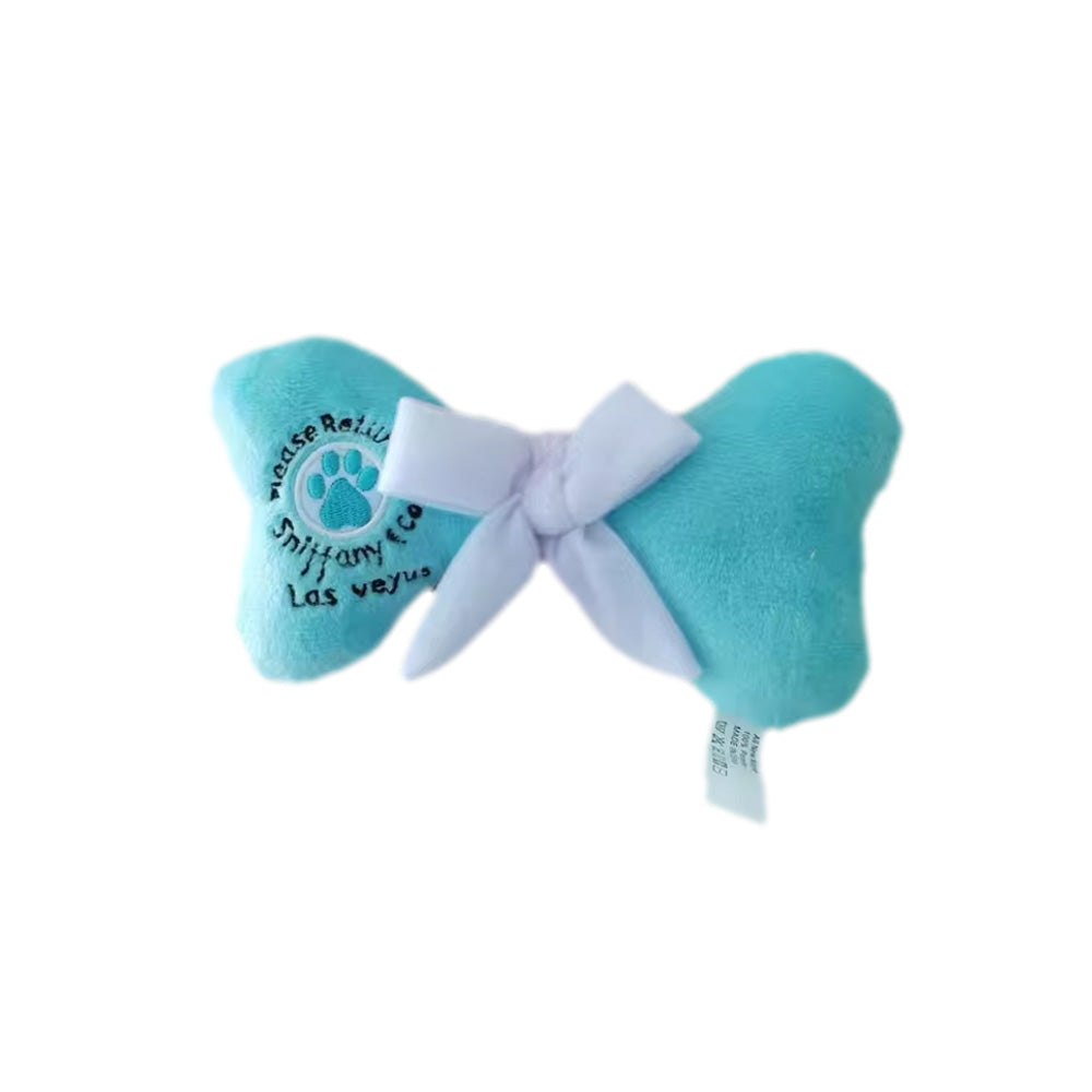 Gitano Kit Dog Toy Set For Pet: Boujee Pawz - Sniffany & Co. Plush Dog Toy Set | Elegant Designer Chew Toys