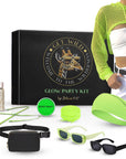 Gitano Kit Glow Party Kit For Fun: Get Wild - Glow Party Kit | Neon Green Rave Essentials Set