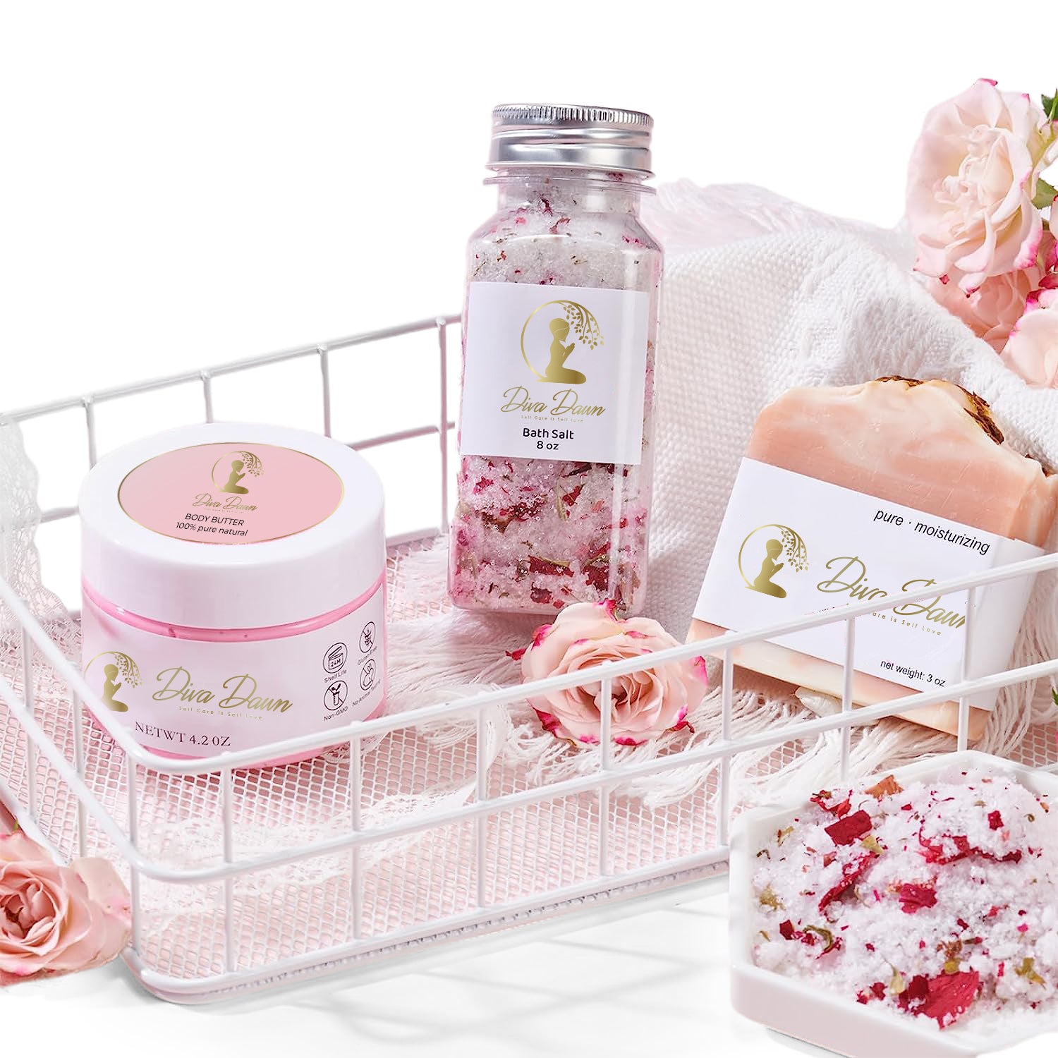 Gitano Kit Luxury Spa Gift Set For Her: Diva Dawn Monthly Comfort | Luxurious Spa Gift Set for Women