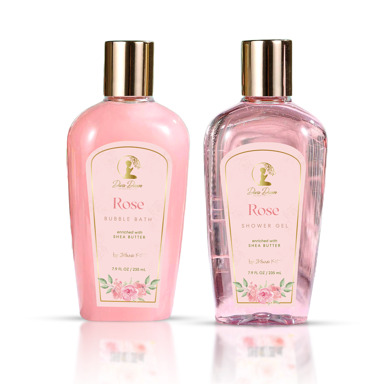 Gitano Kit Luxury Spa Gift Set For Her: Diva Dawn Spa Babe Set - Luxury 13-Piece At-Home Spa Gift Set