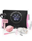 Gitano Kit Pet Grooming Set Boujee Pawz - Premium 8-Piece Dog Grooming Set & Coconut Oil Paw Pad Protection Balm