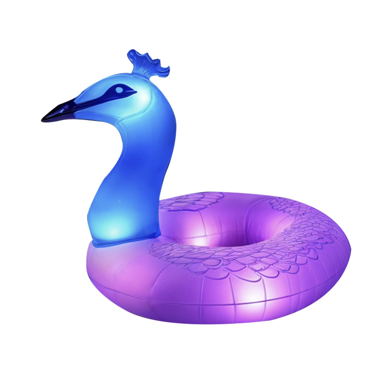 Gitano Kit Pool Party Kit For Fun: Get Wild - Get Wild - Ultimate Pool Party Kit with LED Balloon, Peacock Float, Color Changing Cups, and Flamingo Cup Holders