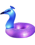 Gitano Kit Pool Party Kit For Fun: Get Wild - Get Wild - Ultimate Pool Party Kit with LED Balloon, Peacock Float, Color Changing Cups, and Flamingo Cup Holders