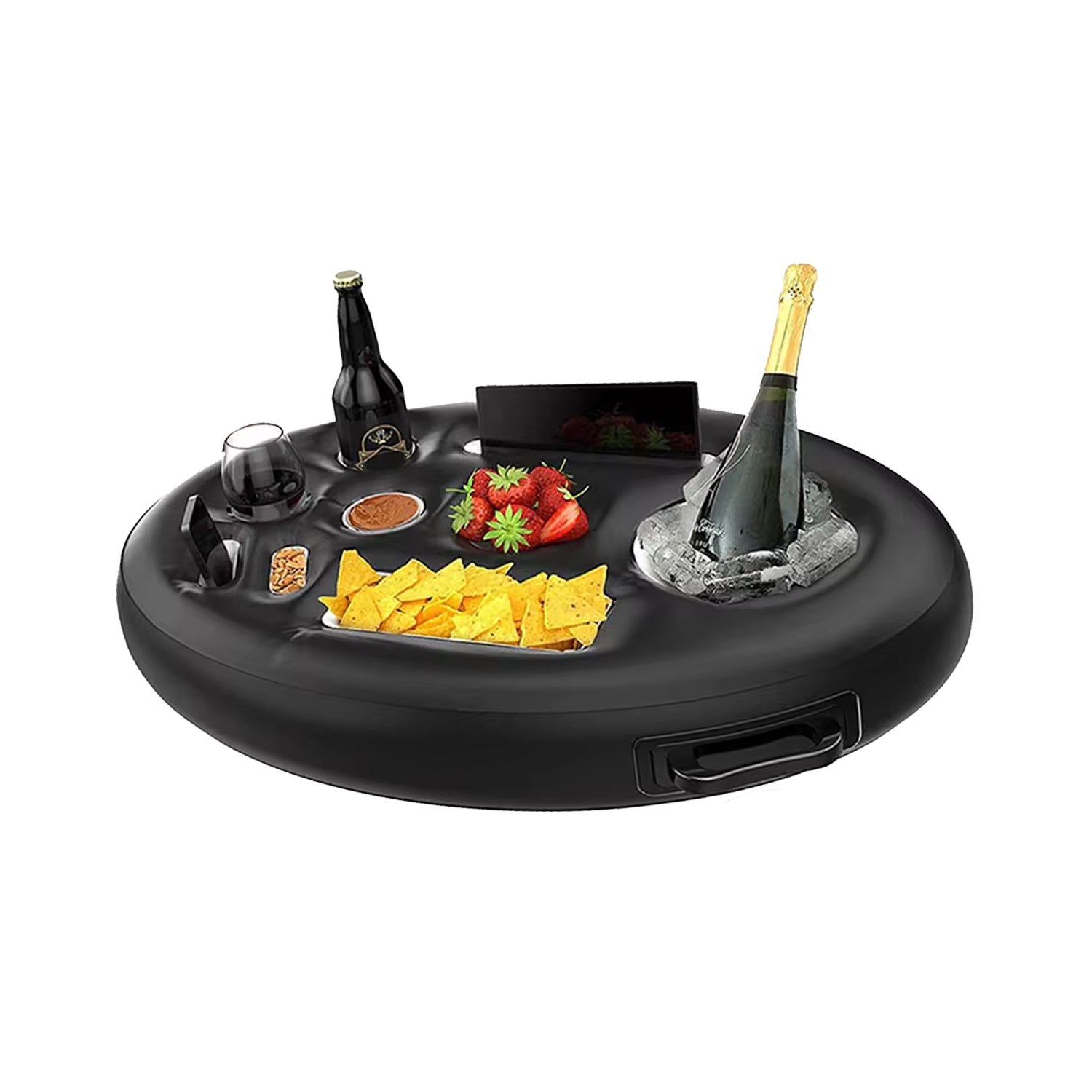 Gitano Kit Pool Party Kit For Fun: Get Wild - Get Wild - Ultimate Pool Party Kit with LED Balloon, Peacock Float, Color Changing Cups, and Flamingo Cup Holders