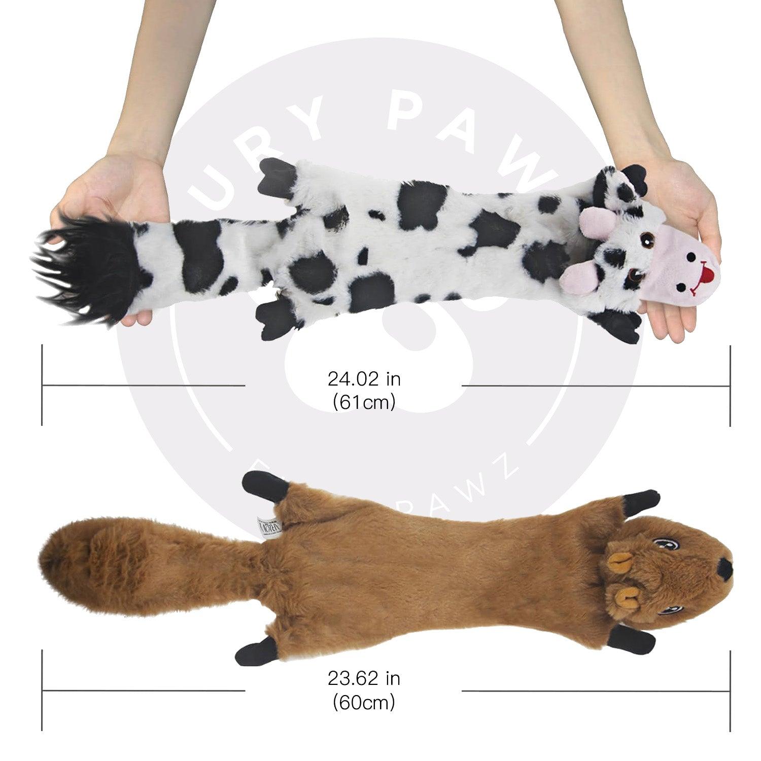 Gitano Kit Squeaky Toy For Pet: Furry Pawz Durable Squeaky Dog Toy for Large and Small Dogs - Non-Toxic, Interactive, and Chew-Resistant