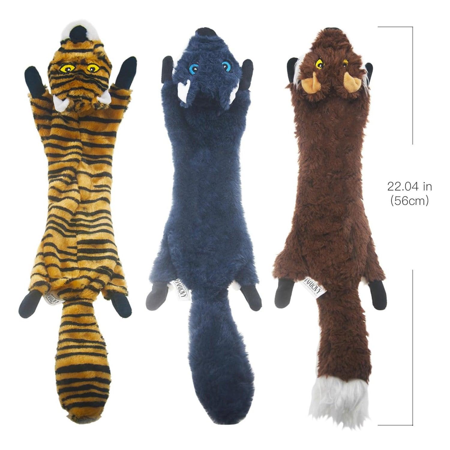 Gitano Kit Squeaky Toy For Pet: Furry Pawz Durable Squeaky Dog Toy for Large and Small Dogs - Non-Toxic, Interactive, and Chew-Resistant