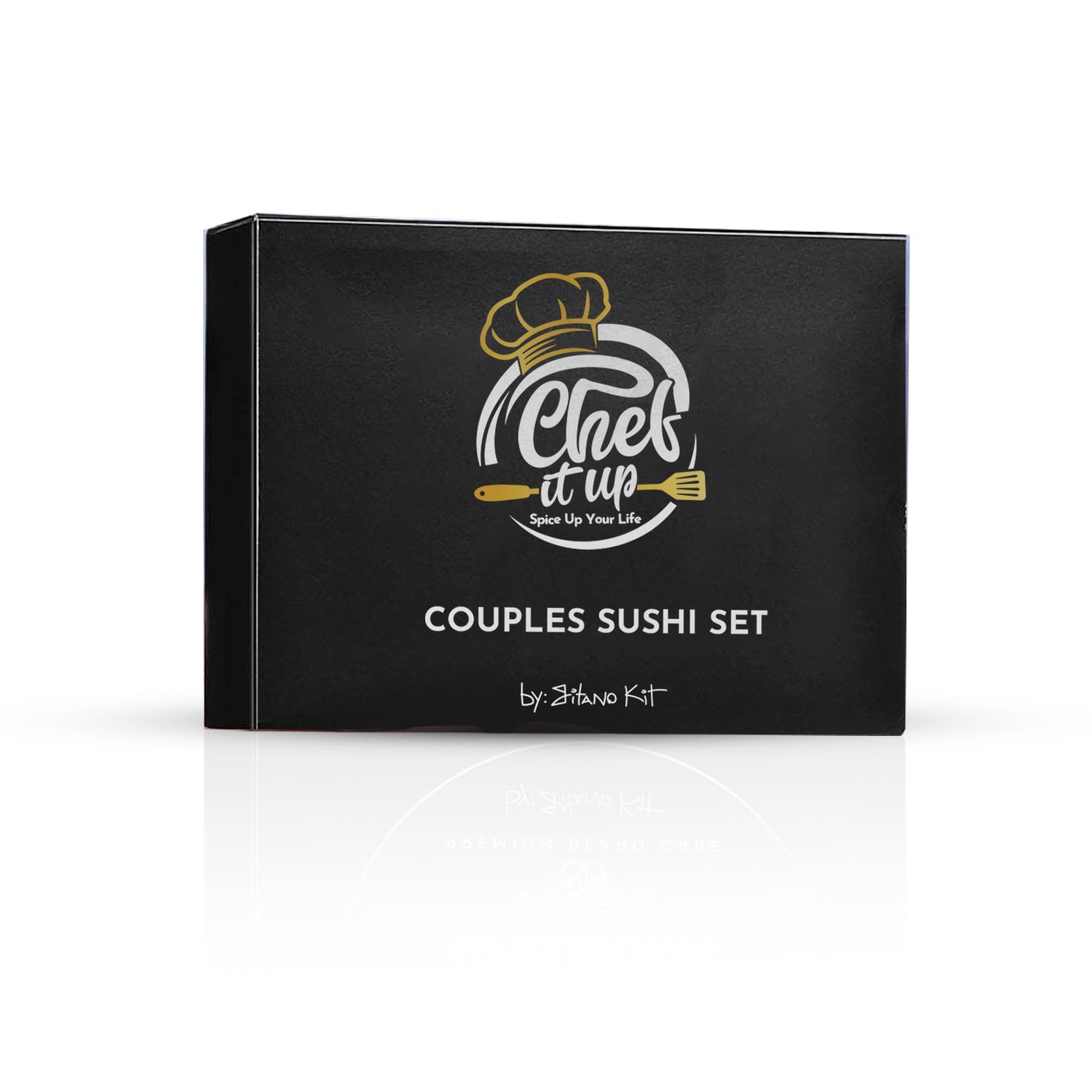 Gitano Kit Sushi Making Kit Chef it Up: Sushi Set - Premium DIY Sushi Making Kit for Couples