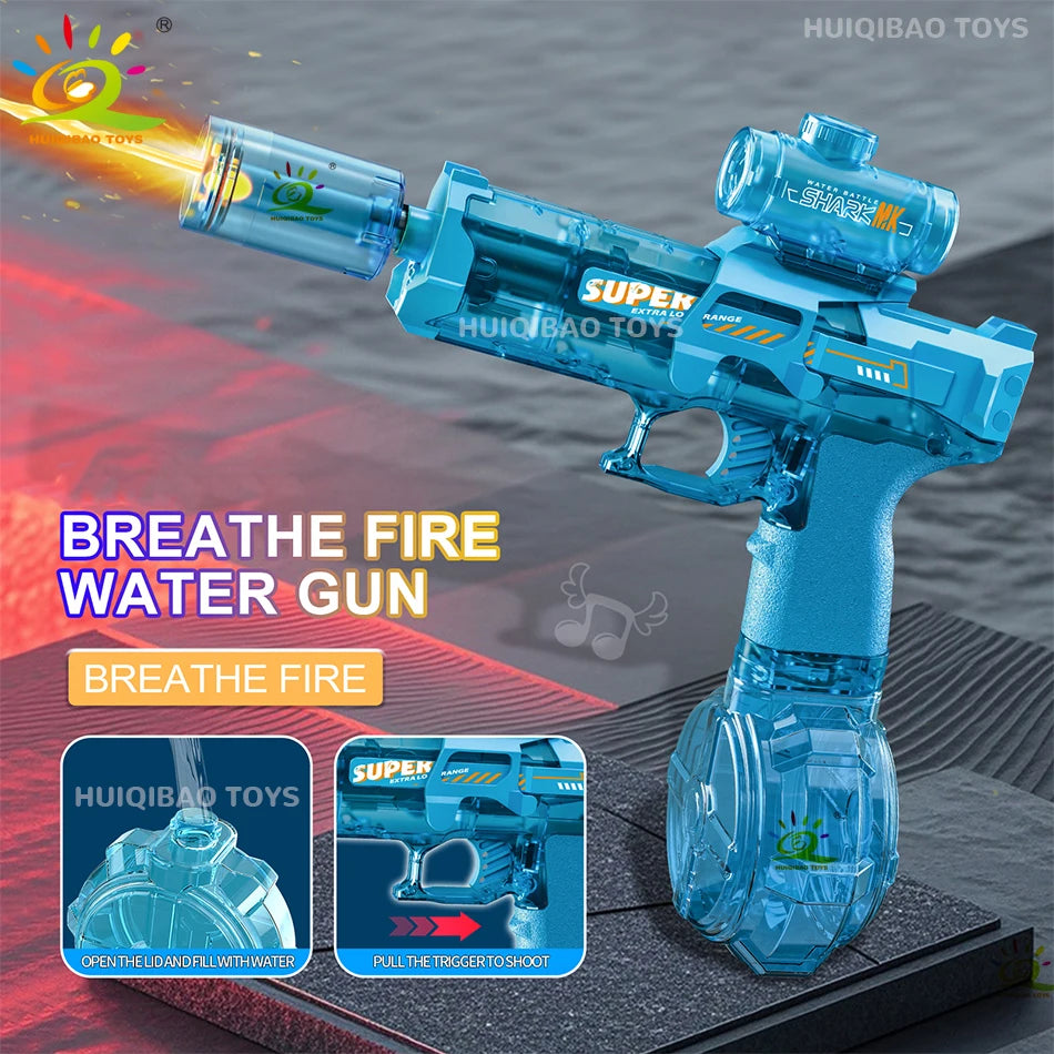 Electric water blaster water fight toy