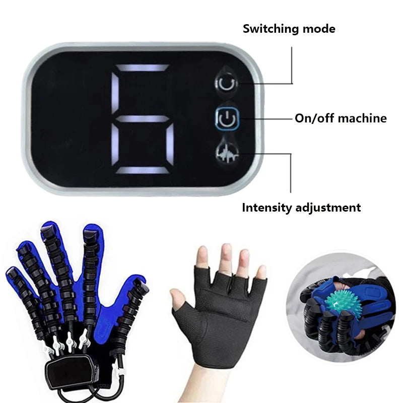 Finger training therapy glove for stroke recovery