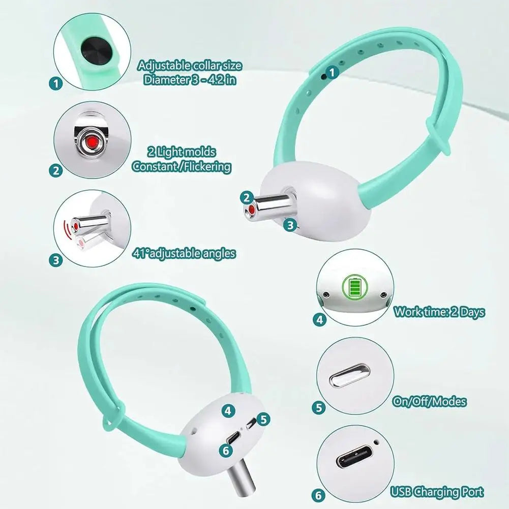 Rechargeable infrared cat laser toy
