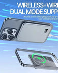 Slim magnetic wireless charger power bank