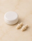 Soft silicone ear plugs with travel case — First Semester Survival university care package