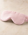 Orchid pink mulberry silk sleep mask — First Semester Survival university care package