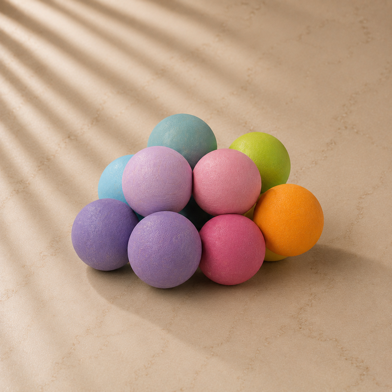 Grimm's Beads Grasper in pastel tones, unpackaged
