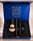 Safety Razor Shaving Set — Razor, Brush & Stand