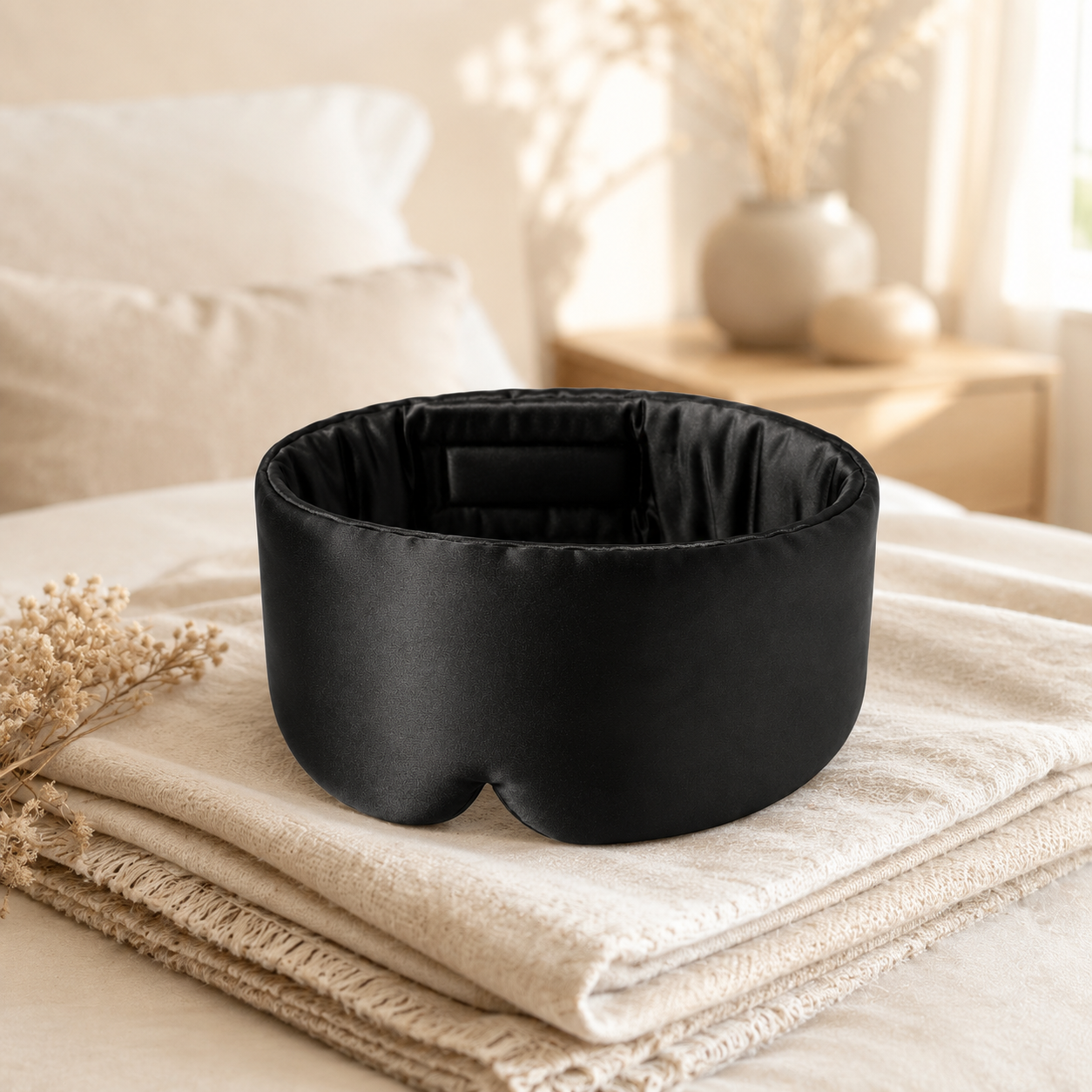 Mulberry Silk Sleep Mask — Blackout Comfort for Deeper Rest